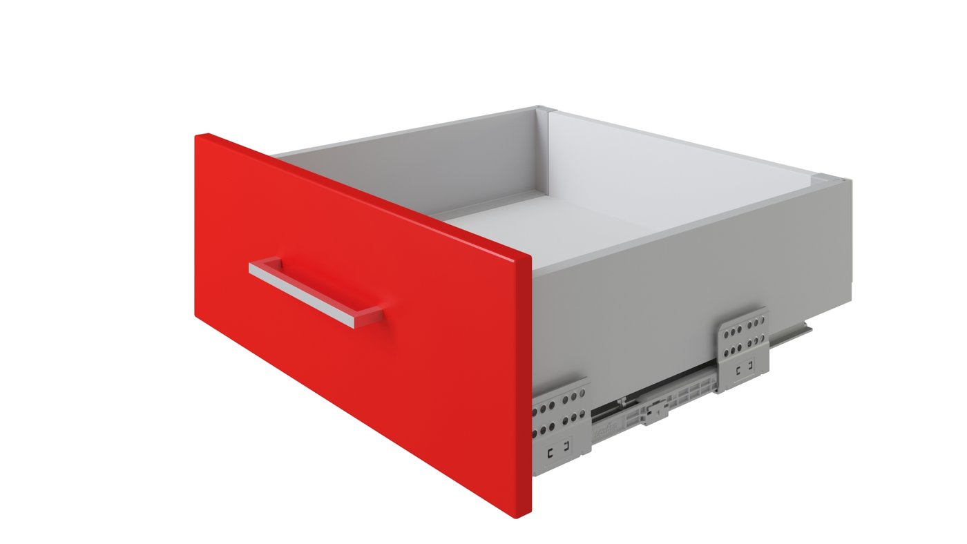 

Выдвижной ящик Boyard Старт Soft с прямыми боковинами средней высоты SB19GR.1/550