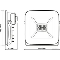 Уличный прожектор Gauss Smart Home 10W 700lm 3000-6500K 200-240V IP65 3550132