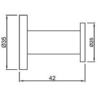 Крючок для ванны Jaquar ACN-CHR-1191N в Орше