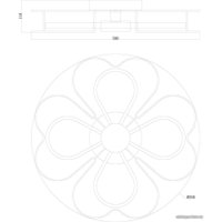 Припотолочная люстра Moderli Biene V1113-CL