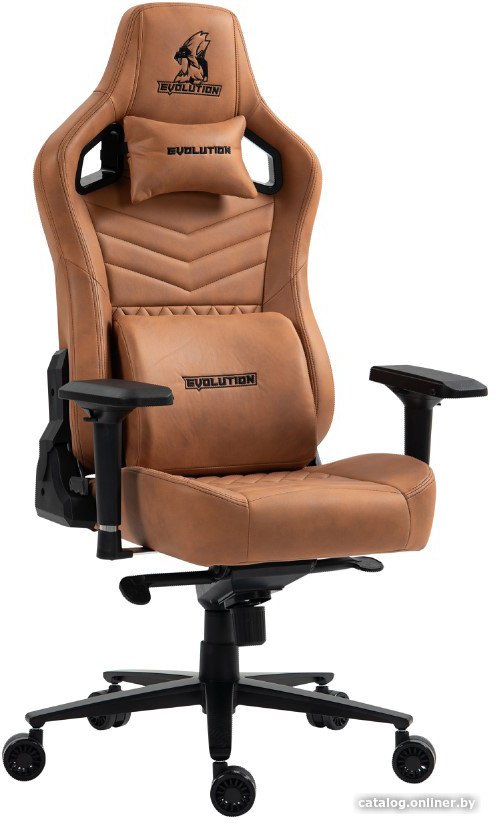 Игровое (геймерское) кресло Evolution Nomad (коричневый)