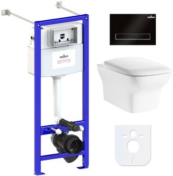 Lavinia Boho Relfix Bristol Rimless 6 в 1 77050196 (черный пластик)