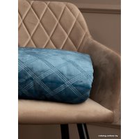 Плед Tex Republic Elite Клетка Фланель Евро 93389 (синий)