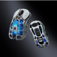 Игровая мышь Gravastar Mercury M1 Pro Battle Worn Edition Silver Mist