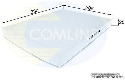 Салонный фильтр Comline EKF112