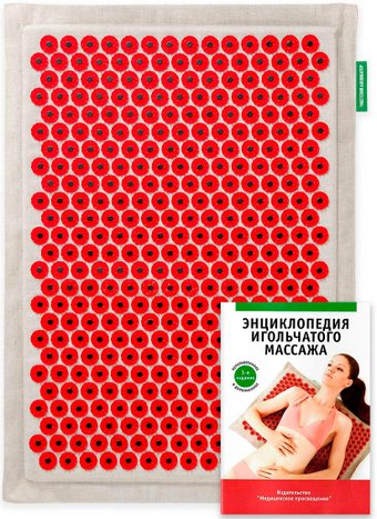 Лаборатория Кузнецова Тибетский аппликатор на мягкой подложке 41х60 см (магнитные вставки, красный)