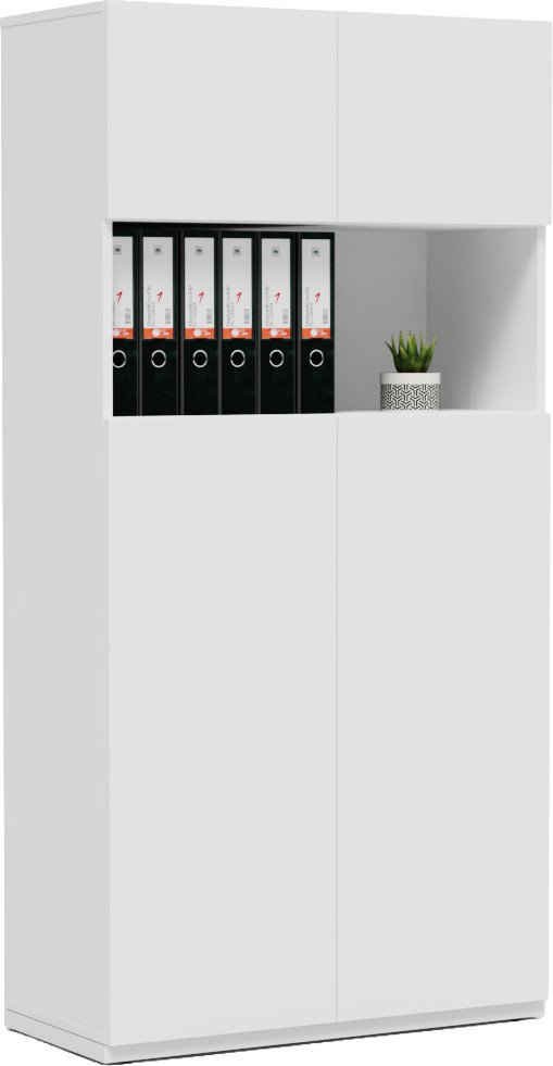 Шкаф распашной Crafto Локки 01 90x40x181 (белый)