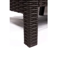 Скамейка ВПМ Ротанг 2-х местный 6199037 (темно-коричневый)