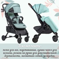 Коляска прогулочная «книга» Farfello Easy Go Comfort (мятный)