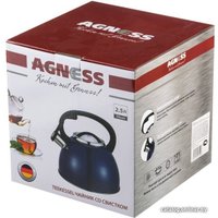 Чайник со свистком Agness 907-043