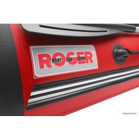 Моторная лодка Roger Boat Hunter Keel 3500 (малокилевая, красный/черный)