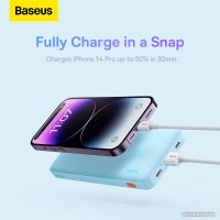 Внешний аккумулятор Baseus Airpow Fast Charge Power Bank 20W 10000mAh (голубой)