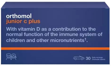 

Комплекс Orthomol Junior С Plus (30 таблеток)