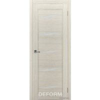 Межкомнатная дверь Юркас Deform D1 ДО 80x200 (французский дуб/мателюкс матовое)