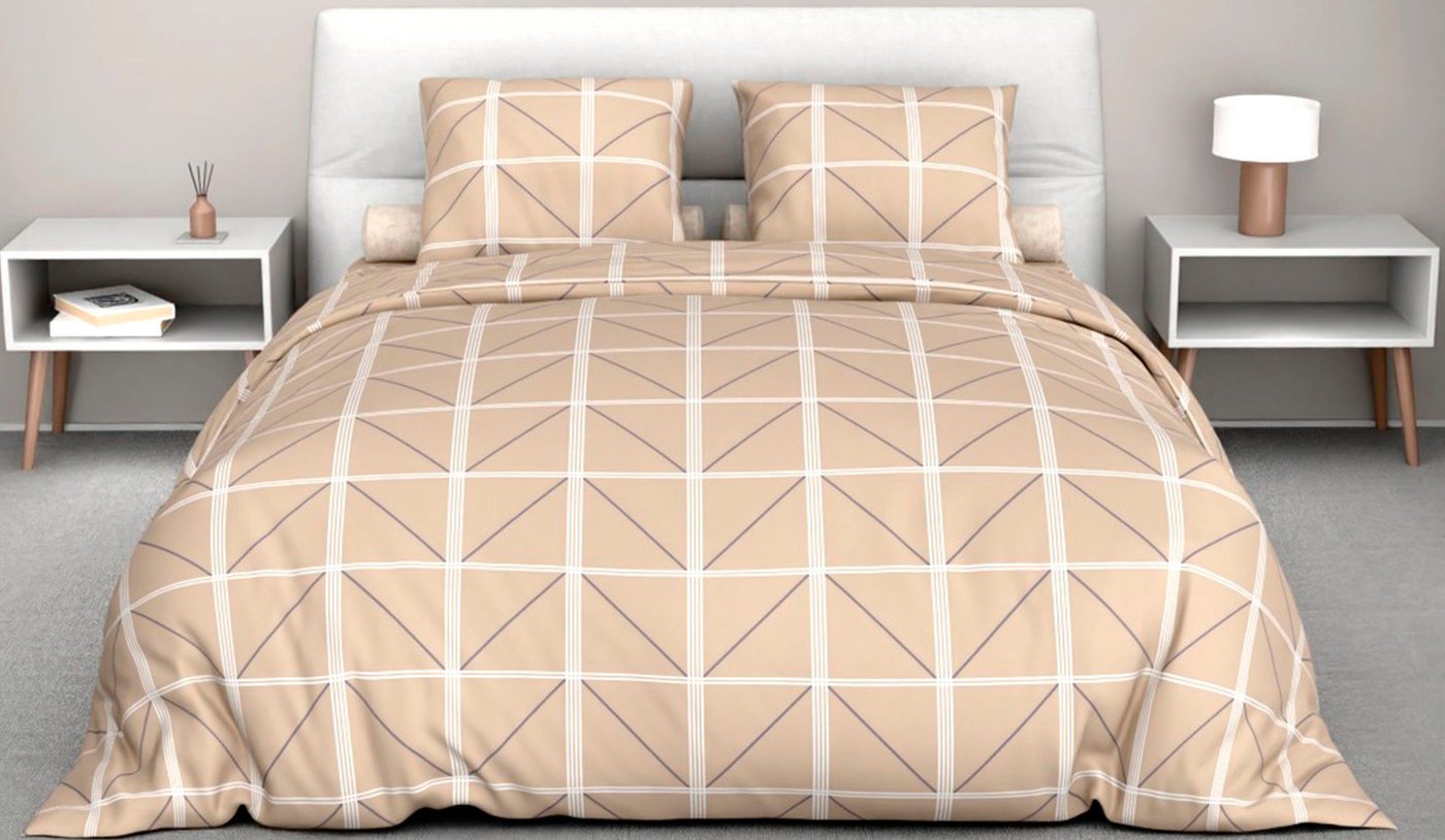 

Евро комплект постельного белья Бояртекс №391 Теорема 1/1 Вид Евро (бязь, бежевый)