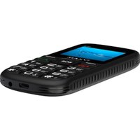 Кнопочный телефон Maxvi B201 (черный)
