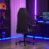 Игровое (геймерское) кресло Evolution TITAN Fabric (черный)