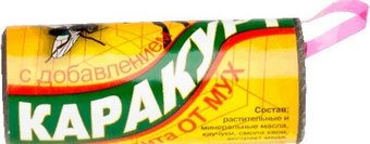 Средство от насекомых Гарант Каракурт липкая лента для отлова мух, гильза