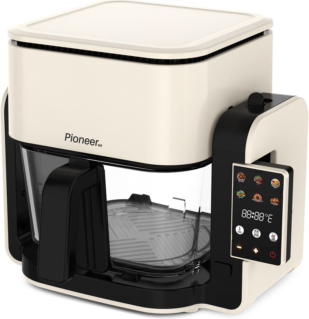 Аэрогриль (аэрофритюрница) Pioneer SM555D (бежевый)
