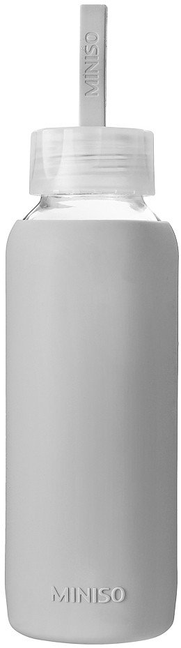 

Бутылка для воды Miniso 1761 300мл (серый)