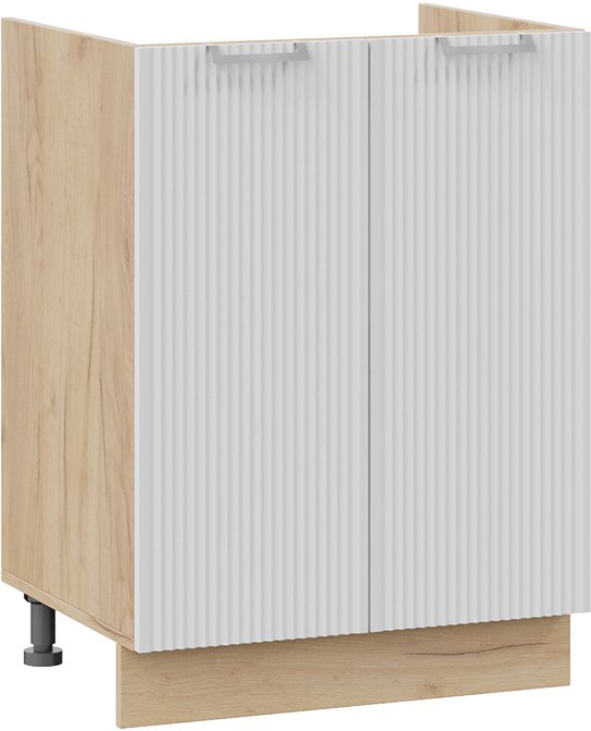 

Шкаф напольный Трия Кимберли 1Н6М (дуб крафт золотой/сноу)