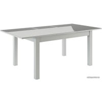 Кухонный стол Васанти плюс ВС-03 140/180x80 (белый глянец)