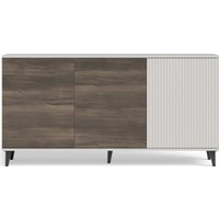 Комод Halmar Random 2 KM-1 (кашемир/орех/черный)