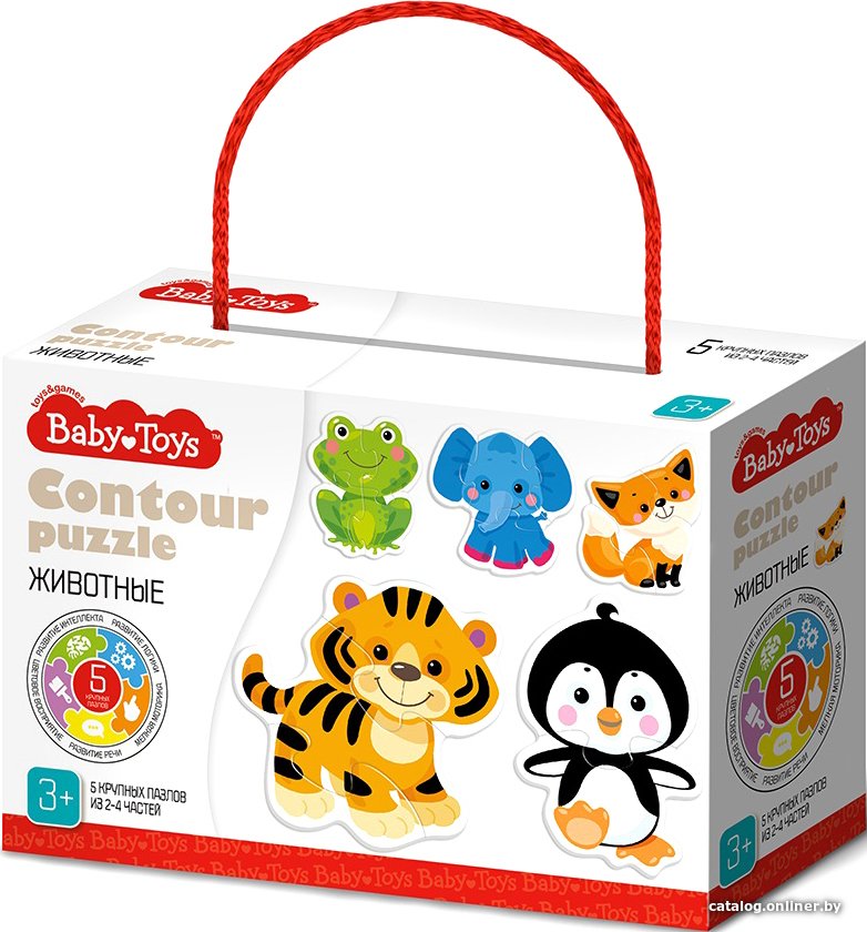 Мозаика/пазл Baby Toys Животные 04117