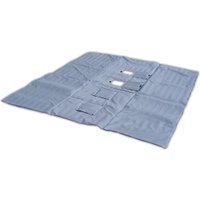 Палатка для зимней рыбалки Медведь Куб-3 зимняя с полом Оксфорд 600 и накидкой