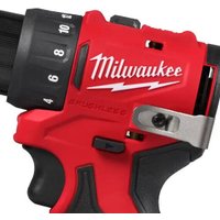 Дрель-шуруповерт Milwaukee M12 BLDDRC-202C 4933499686 (с 2-мя АКБ, кейс)