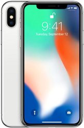 iPhone X 256GB (серебристый)