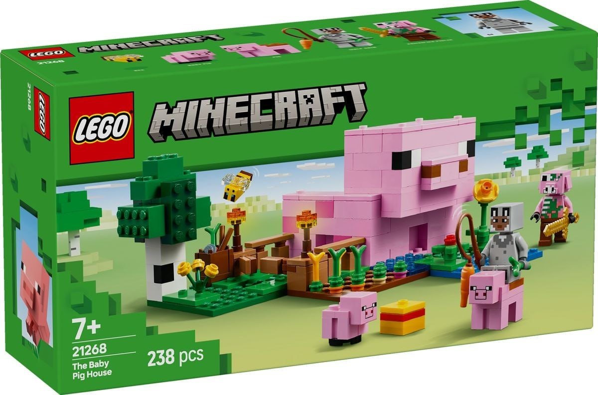 

Конструктор LEGO Minecraft 21268 Домик поросенка