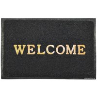 Придверный коврик ComeForte Welcome 50x80 (черный)