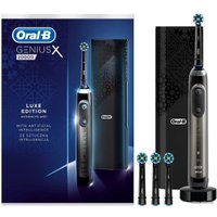 Электрическая зубная щетка Oral-B Genius X 20000 Luxe Edition D706.546.6X (серый)