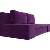 Диван Лига диванов Сан Марко 114022 (микровельвет, фиолетовый)