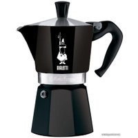 Гейзерная кофеварка Bialetti Moka Express (6 порций, черный)