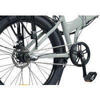 Электровелосипед Shulz E-Easy Fat (светло-серый)