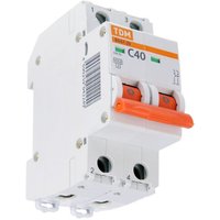 Выключатель автоматический TDM Electric ВА 47-29 2P 6А (C) 4.5кА SQ0206-0089