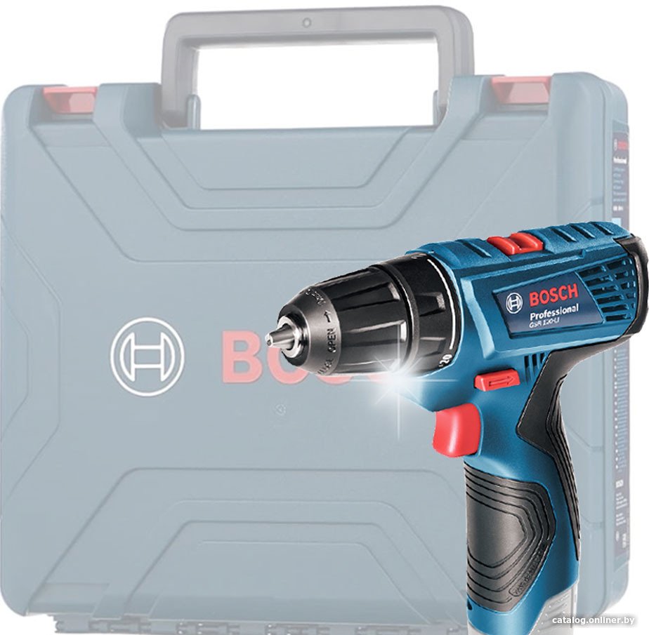Дрель-шуруповерт Bosch GSR 120-LI Professional 0601M12000 (без АКБ, кейс)