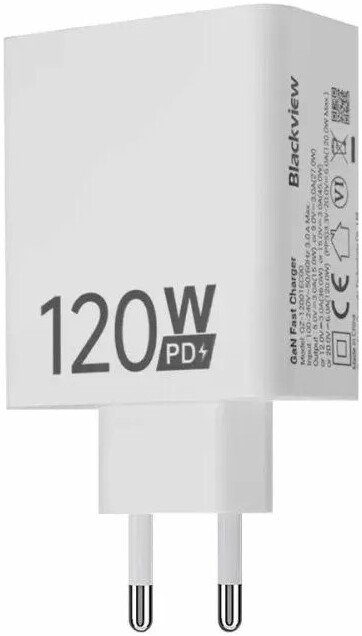

Сетевое зарядное Blackview 120W Fast Charger QZ-12001EC00