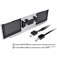 ЖК-панель Thermaltake LCD Panel Kit Tower Snow 500 AC-062-OO6NAN-A1