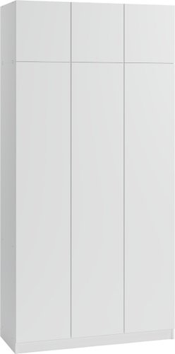 Шкаф распашной Soma Lord Lite 3-х створчатый 120x240 (белый)