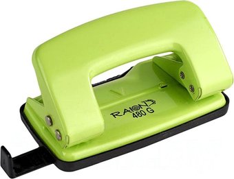 Дырокол Raion 480G(LGR) (салатовый)