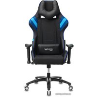 Игровое (геймерское) кресло Zombie Viking 4 Aero Blue Edition (черный)