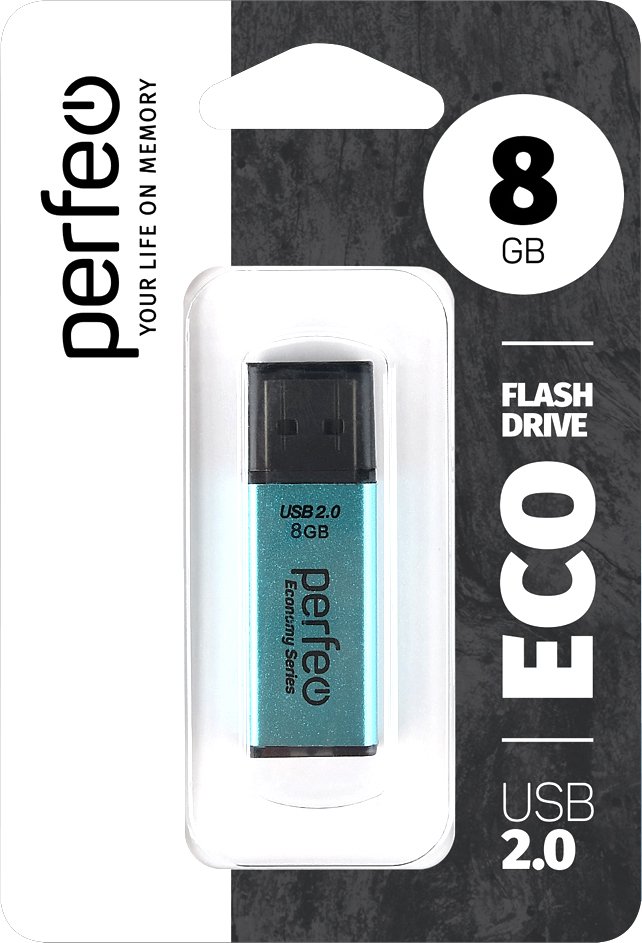 

USB Flash Perfeo E03 8GB (зленый)