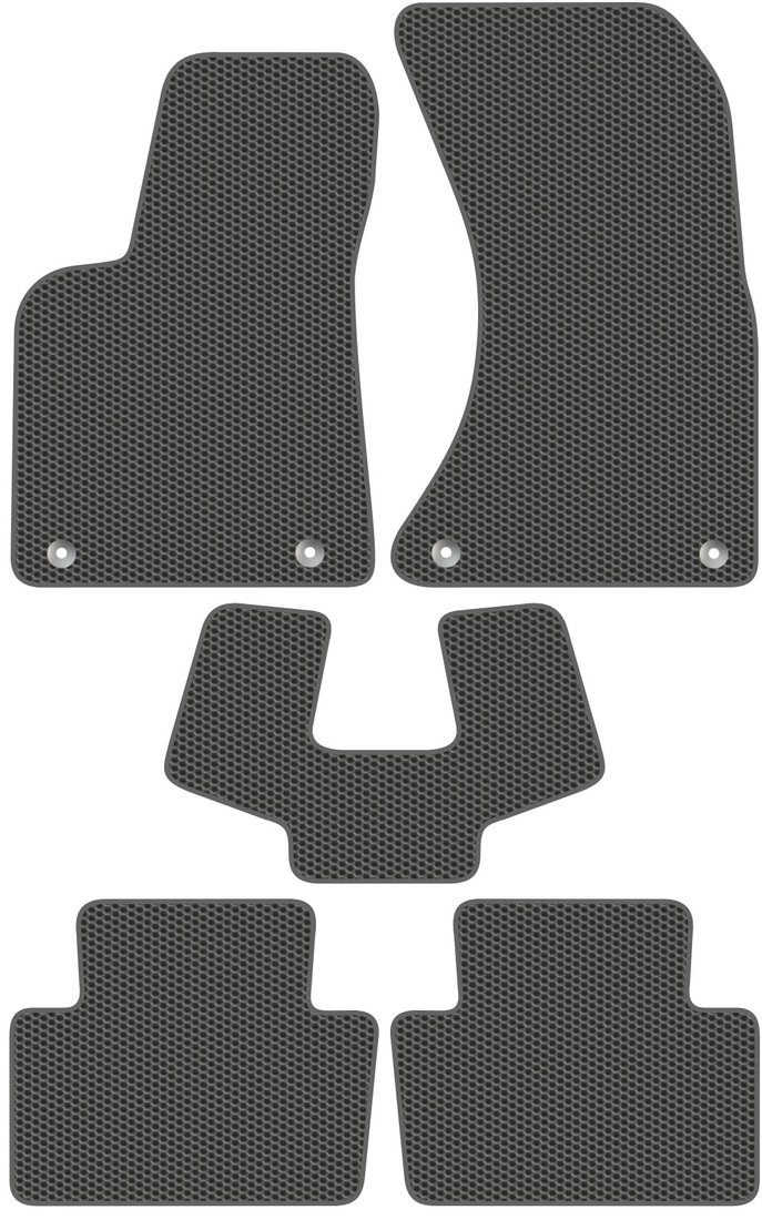 

Комплект ковриков для авто Alicosta Porsche Macan (suv / 95B) 2013 - Н.В. (серый)