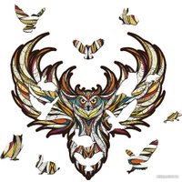 Сборная модель Eco-Wood-Art «СОВА» S