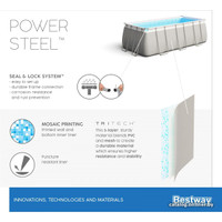 Каркасный бассейн Bestway Power Steel 56671 (488x244x122)