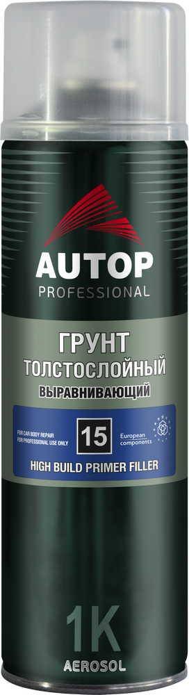 

Автомобильный грунт Autop толстослойный - Черный - аэр. 650 мл №15