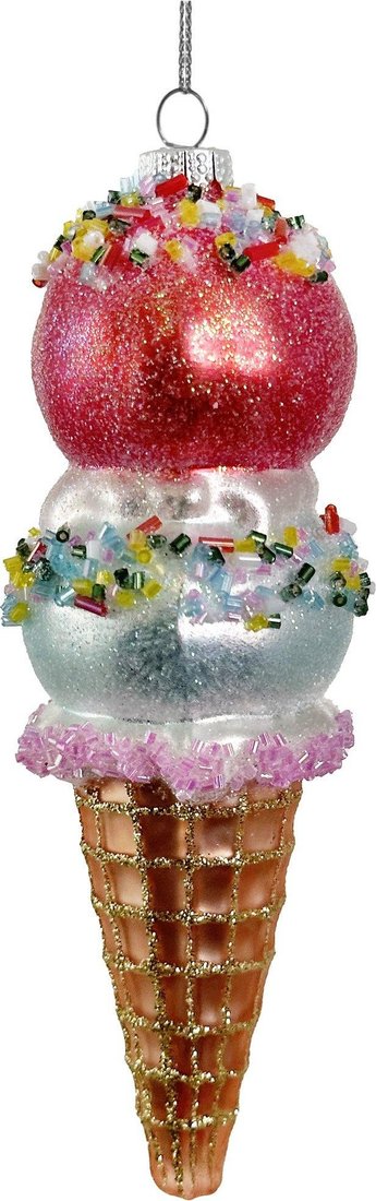 

Елочная игрушка Shishi Мороженое 65914 (14 см)